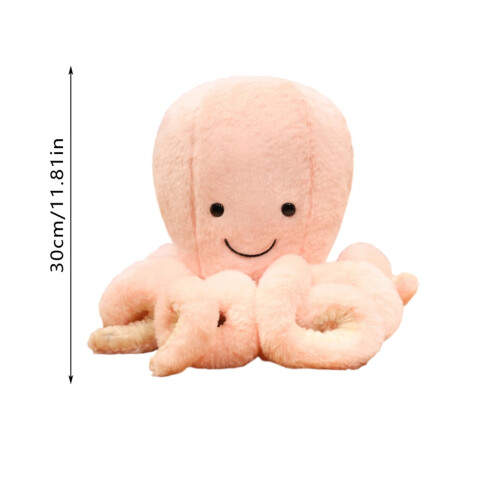 Pehmolelu mustekala pehmeä squishy 1 kpl 2
