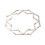 Stainless Steel Expandable Pot Mat with Snowflake Design 2