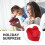 Hjärtformad presentask perfekt för alla hjärtans dag rött papper 1-pack 7