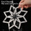 Stainless Steel Expandable Pot Mat with Snowflake Design 5