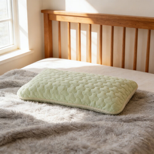 Green Milk Velvet Pillowcase 48x74cm 2