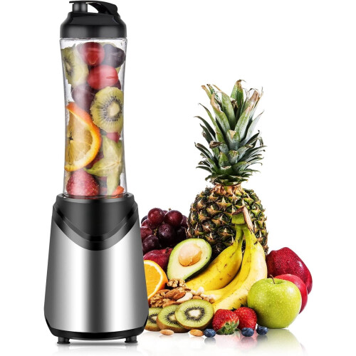 Μπλέντερ Smoothies Προσωπικό μέγεθος 300Watts με 18oz BPA - Φορητό μπουκάλι ταξιδιού, 1