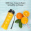 Μπλέντερ Smoothies Προσωπικό μέγεθος 300Watts με 18oz BPA - Φορητό μπουκάλι ταξιδιού, 7