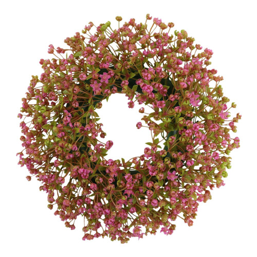 Guirlanda floral artificial de 30 cm (12 polegadas) para uso interno e externo. 1