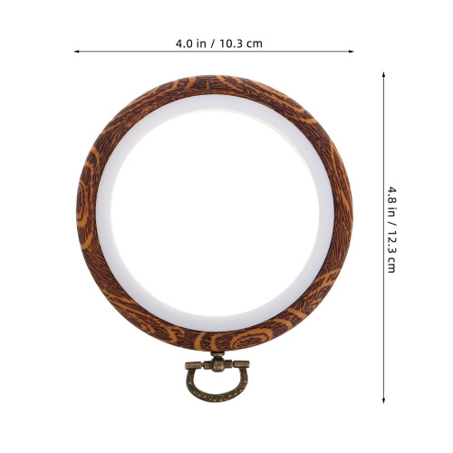 Cross Stitch Frames Multi-Color Sturdy PP Plastic and Metal 10Pcs 1
