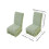 Strickstuhlbezug-Set, dicker Jacquard-Flanell, 2er-Pack 3