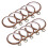 Cross Stitch Frames Multi-Color Sturdy PP Plastic and Metal 10Pcs 5