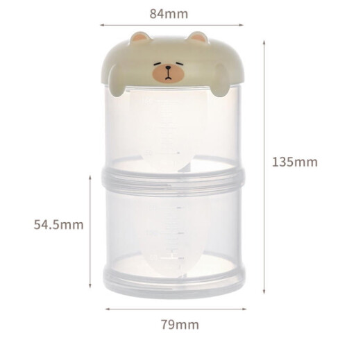 3PCS Multi-Layer Moisture-Proof Sealed Containers for Pet Treats Storage 1