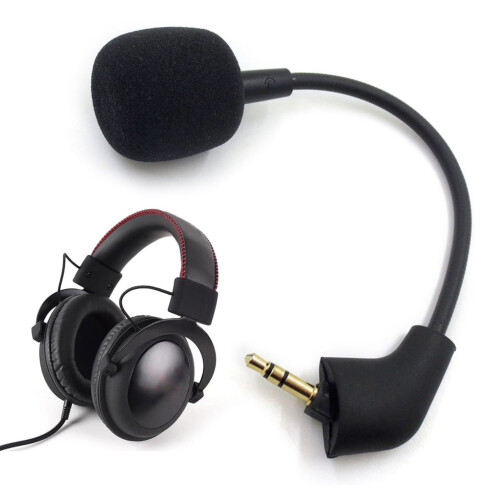 Microphone for Hyper X Cloud 2 II/Hyper X Cloud Sliver Edition Gaming Headsets 2