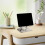 Ergonomic Rotating Laptop Stand with 360 Adjustable Base Foldable Portable Desktop Mount Holder for Tablets and Notebook Computers 2