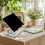 Ergonomic Rotating Laptop Stand with 360 Adjustable Base Foldable Portable Desktop Mount Holder for Tablets and Notebook Computers 4