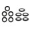 Rubber Washer Gasket for Kitchen Sink Drain 4