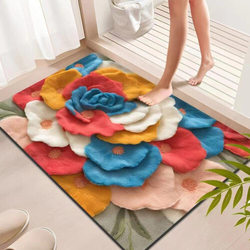 Πατάκι εισόδου Fabulous Flowers – 2026Νέο αντιολισθητικό χαλάκι υποδοχής εσωτερικού 1