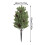 2 kusy umelých cédrových stromčekov topiary 55 cm 2