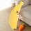 Bananformet, knirkende kæledyrslegetøj TPR 1 stk. 4