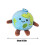 Muñeco de peluche giratorio con botón para tirar y relleno de algodón PP. 3