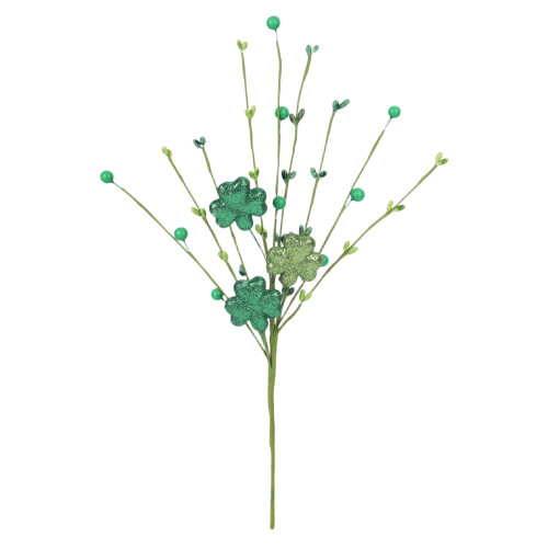 Kunstig bærblomstbukett til St. Patricks dag-dekorasjon 1