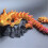 1PC 3D Print Magic Dragon Model Multi-joint Movable Creative Table Home Decoration Desk Ornament Decorations Gift 5