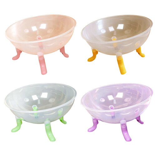 Multiple Use Spaces Capsules Cats Bed Plastic Ventilated-Pink 1