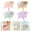 Multiple Use Spaces Capsules Cats Bed Plastic Ventilated-Pink 3