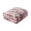 Bubble-Shape Faux Throw Blanket 60 x 80 in Red 2