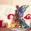 Acrylic Fairy Statue Vintage Table Ornament 1pc 5