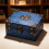Wood Storage Case With Look For-Earthy yellow Password lock 7