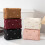 Spacious Waterproof Polyester Travel Toiletry Bag-caramel bow 7