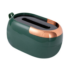 Eco-Friendly Wall Mounted Tissue Box Dispenser for Bedroom Bathroom Green