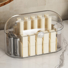 Make-up Organizer mit transparentem Deckel