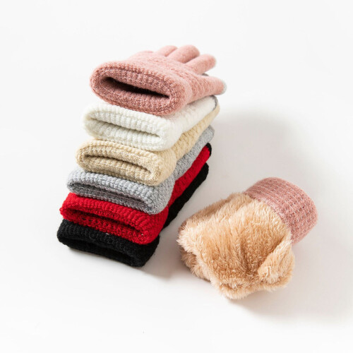 Damen-Strickhandschuhe mit Touchscreen-Kappe 2
