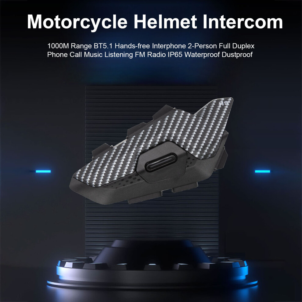 Hysnox H9 Bt Intercom 1000M For Two Riders 7790334759332