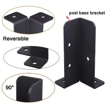 Adjustable Deck Post Anchor Base Brackets Fence for Pergola Fence Railing Mailbox Pavilion Garden Tool