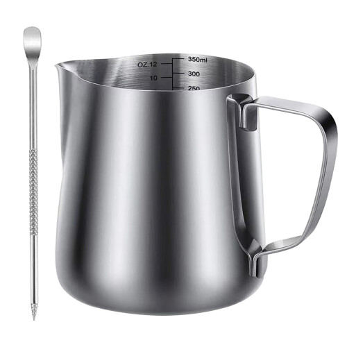 Niriyo melkeskummer i rustfritt stål, 350 ml 1