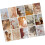 Retro scrapbooking paper antique texture 30 pcs 3