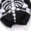 Dog Skeleton Costume for Small to Medium Dogs 5