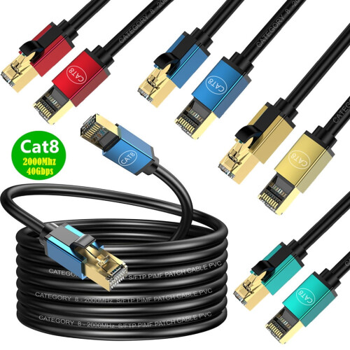 Καλώδιο Ethernet CAT8200MHz10Gbps για βίντεο και αρχεία 2
