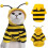 Striped Cute Bee Cat Costumes 7