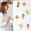 Aimants pour réfrigérateur animaux - Design créatif - Lot de 1 8