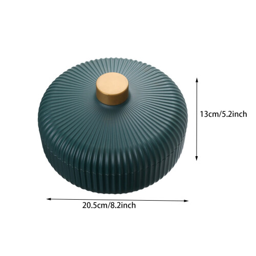 Round Dried Fruit Plate Green, Food Storage 2