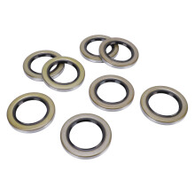 8Pcs Trailer Hub Wheel Seals 2.25in ID 3.376in OD Double Lip