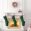 Chaussette de Noël brodée avec initiale, 50 cm (19,7 pouces) 5