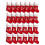 Christmas Stocking Decorative Bag with Snowman Santa Design 5