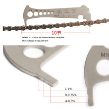 Kettenmesslehre Fahrrad Reparatur Werkzeug Checker