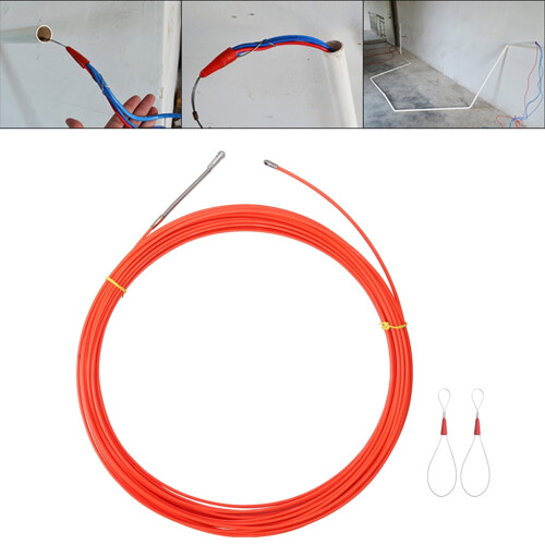 Upgraded Fish Tape Wire Puller Through Wall Wire Threader Electrician Threading Device Wire Cable Running Puller Lead 1