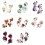 4PCS Artificial PVC Bridals Bouquets Set Beautiful Wedding-6 2