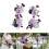 4PCS Artificial PVC Bridals Bouquets Set Beautiful Wedding-6 3