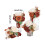 4PCS Artificial PVC Bridals Bouquets Set Beautiful Wedding-6 4