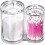Clear Acrylic Apothecary Jar with Weighted Lid 1