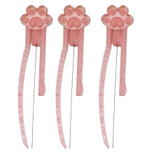 Polylactic Acid Plastic Beads Scooper Set For Handmade-3 Pink
